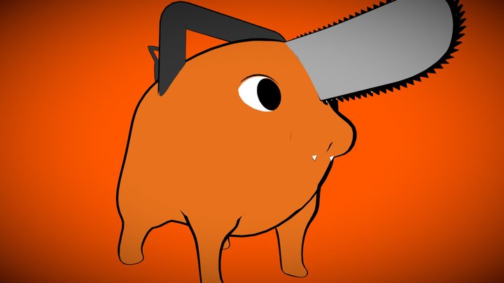Pochita 3D Model