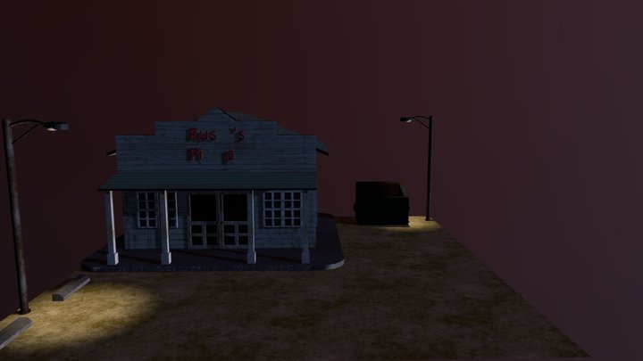 DeRitis -- 3D Game Environment Model 3D Model
