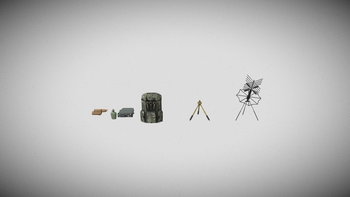 Otwell_Recon_Props 3D Model