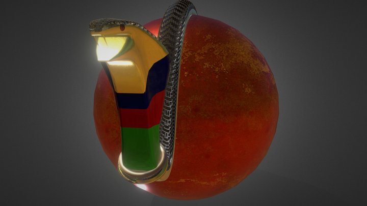 Símbolo de Ra 3D Model