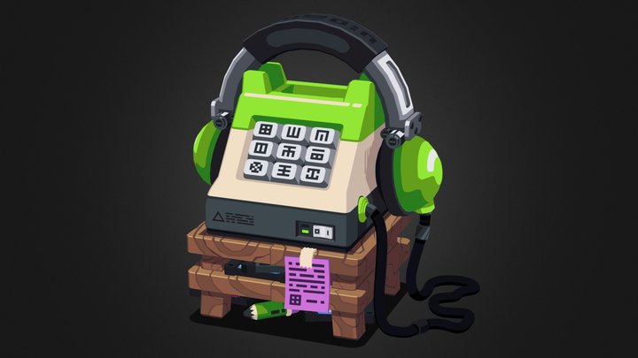 Teletubbie-2000 3D Model