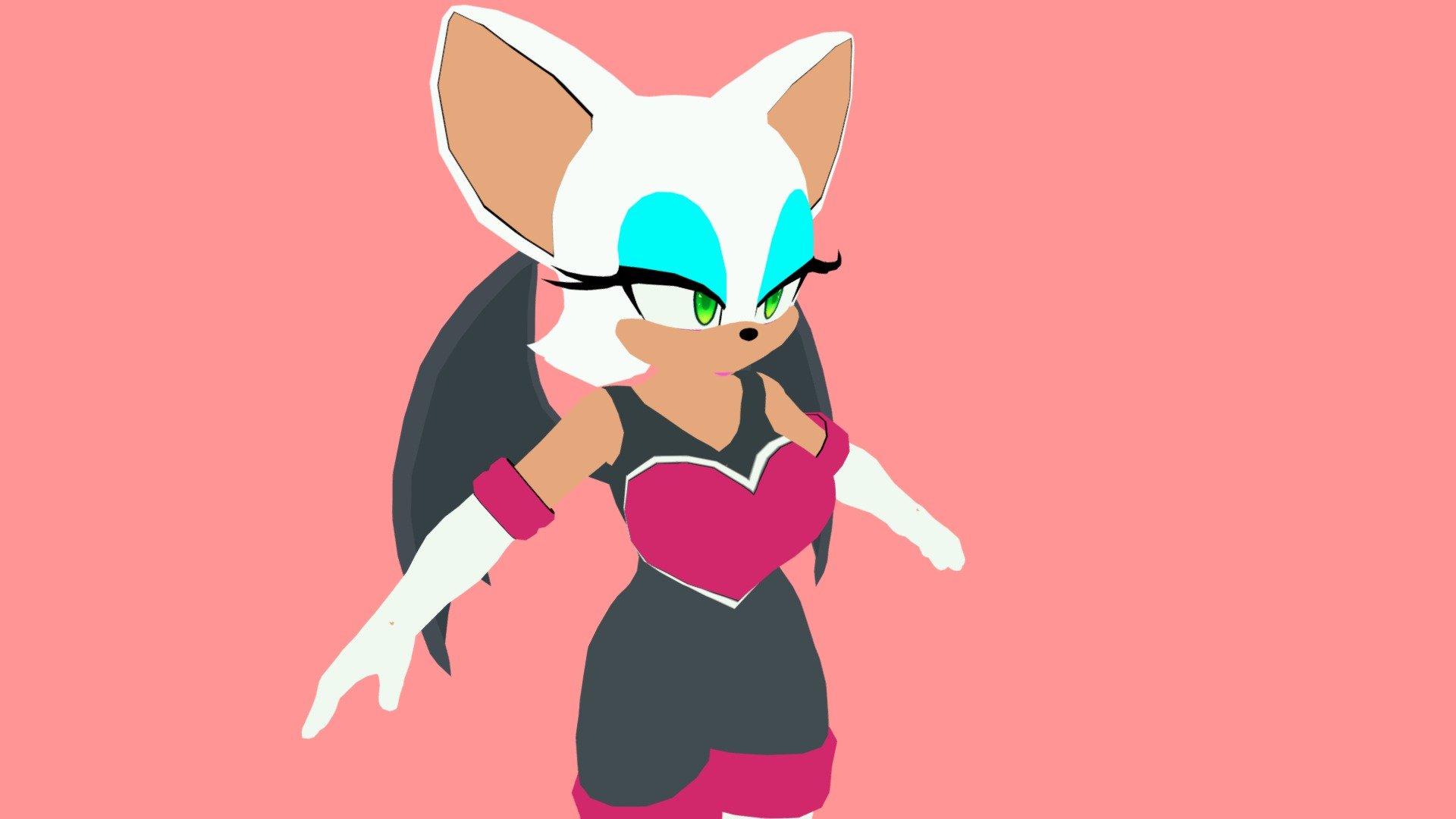 Rouge the bat - Download Free 3D model by Gatomoderno (@kevinmachorro04 ...