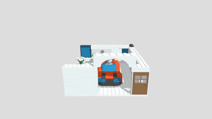 Open_ Roof_ Garage_WIP 3D Model