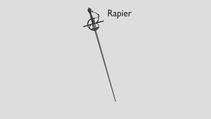 Rapier 3D Model
