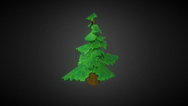 Leaf Tree 3D Model