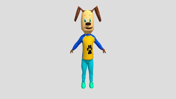 Дружок из 5 ночей с тимохой 3D Model