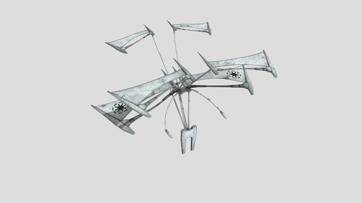 Clone HawkBat 3D Model