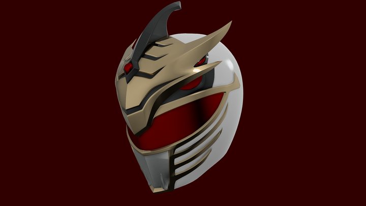 Lord Drakkon Helmet 3D Model