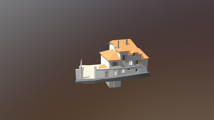 Maison Saint Cyr au Mont d'Or 3D Model