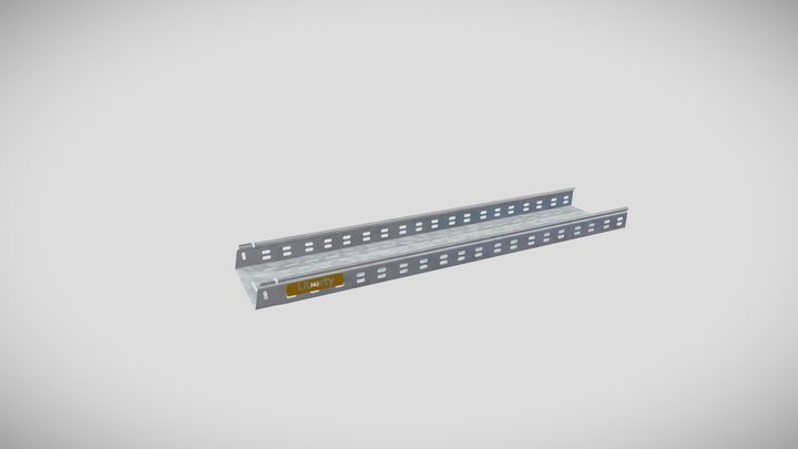 Perforated tray 3D Model
