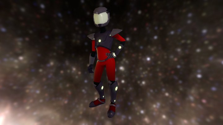 Sam the Relic Hunter 3D Model
