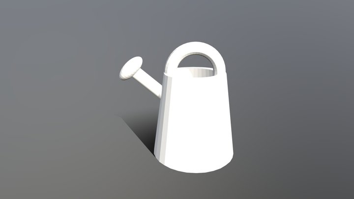 Basic Water Can1 3D Model
