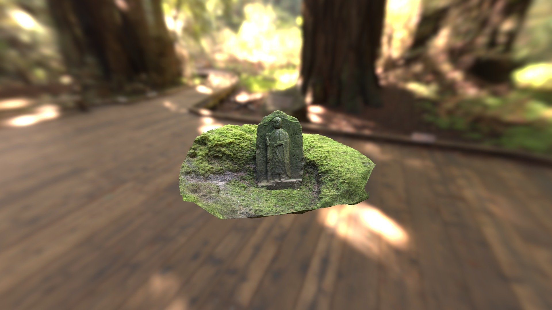 Jizo Statue at Portland Japanese Garden