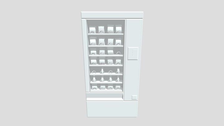 Vending Matchien 3D Model