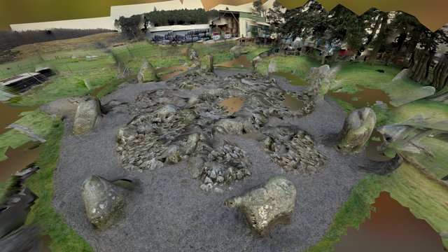 Cullerie Stone Circle 3D Model