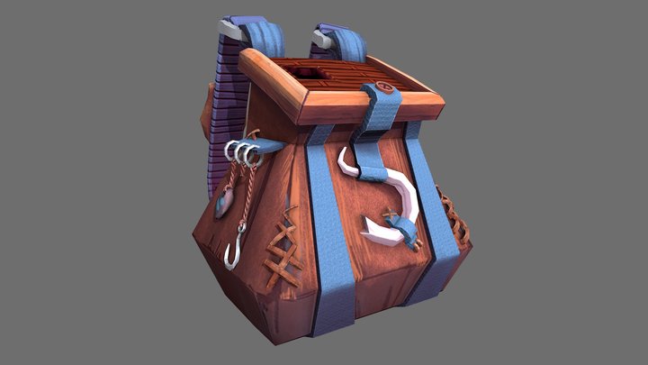 Fisherman Bag 3D Model