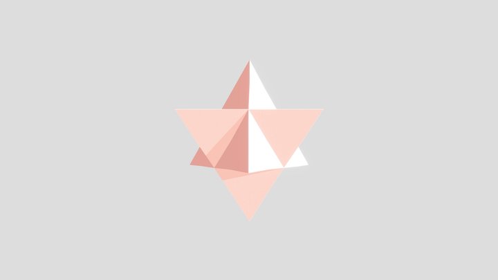 Double Tetrahedron 3D Model