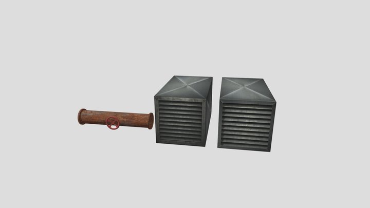 Vent & Pipe – Gratis 3D-model STL