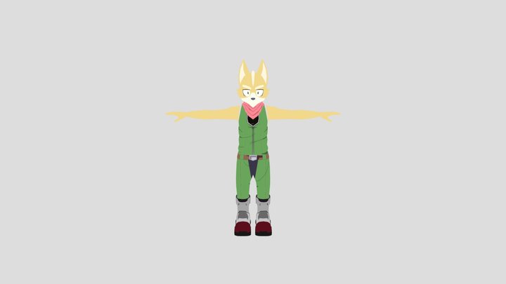 Fox mccloud without gear