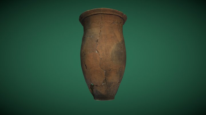 керамический сосуд тип 1 подтип 1 3D Model