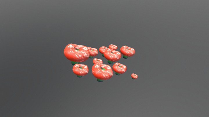 Champignons 3D Model