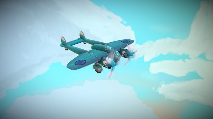 The Flying Circus - Praga E51 3D Model