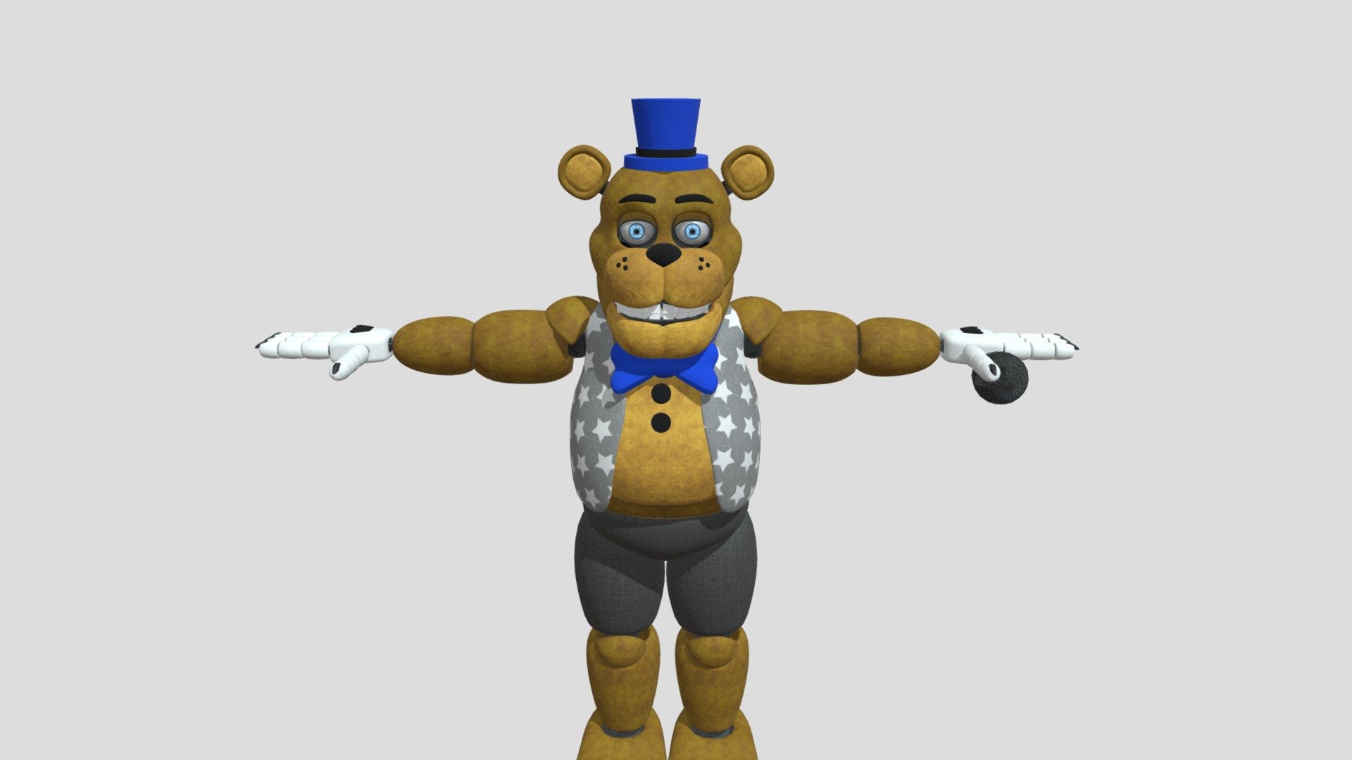 Stylized UnwitheredGoldenFreddyV3 by xXMrTrapXx - Download Free 3D ...