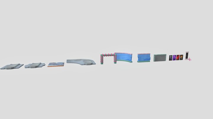 brakedown sheet asset 3D Model