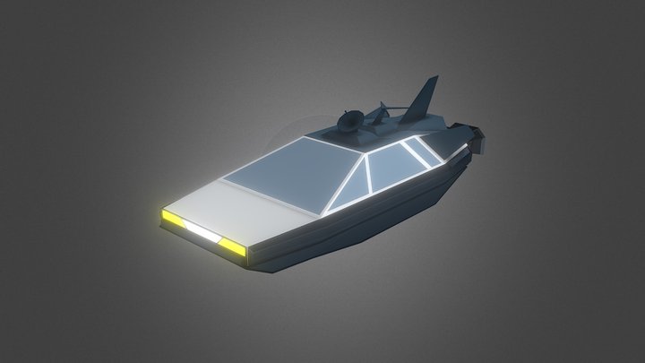 Star Car 3D Model