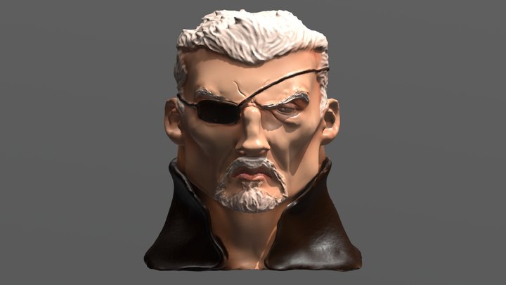 Slade Wilson 3D Model