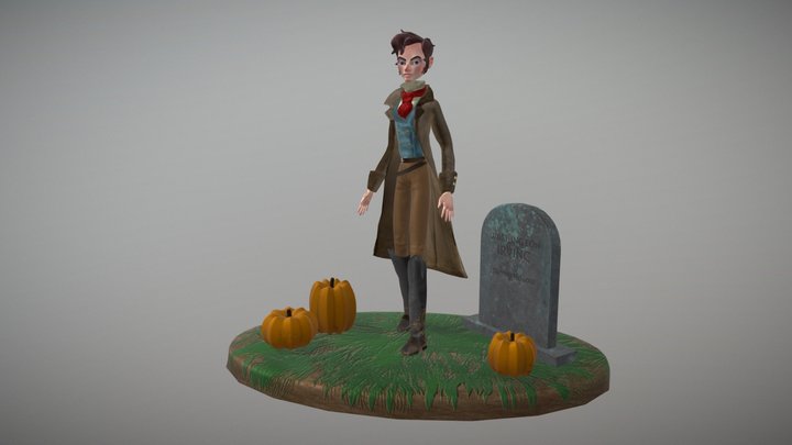 Washington Irving 3D Model