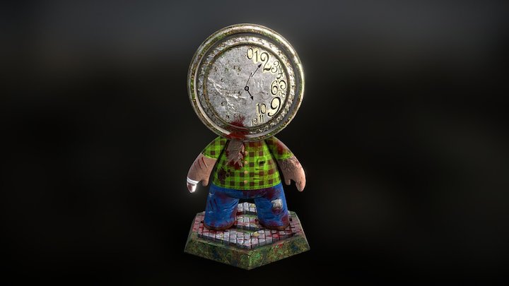 Meet Mat, Paint Mat : Night Mat 3D Model