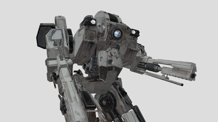 Robot Scout-destroyer 3D Model