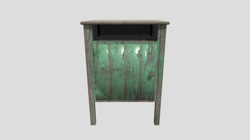 Rustic Old Night Stand