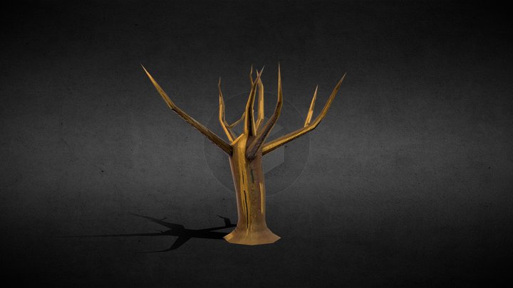 Dry Tree 3D Model