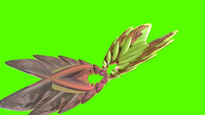Burbujas pasteles 3D Model