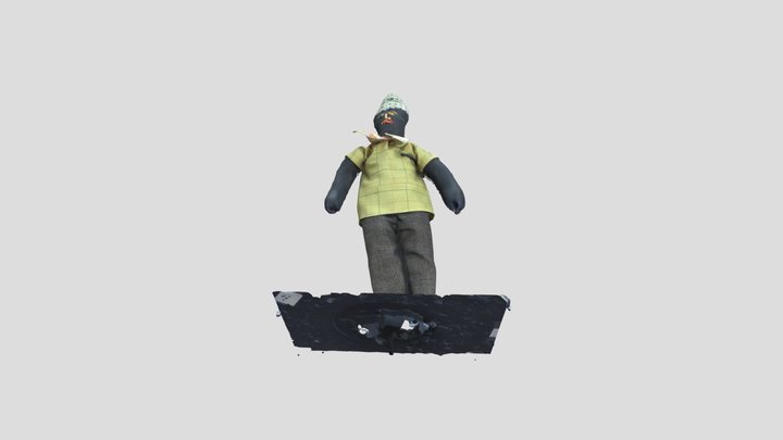 Male Doll 3D Model