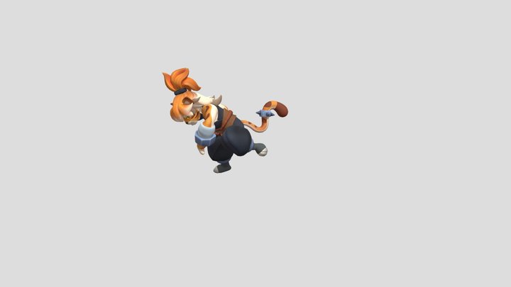 Fight! Olyn Island - Goll – Free 3D Model STL