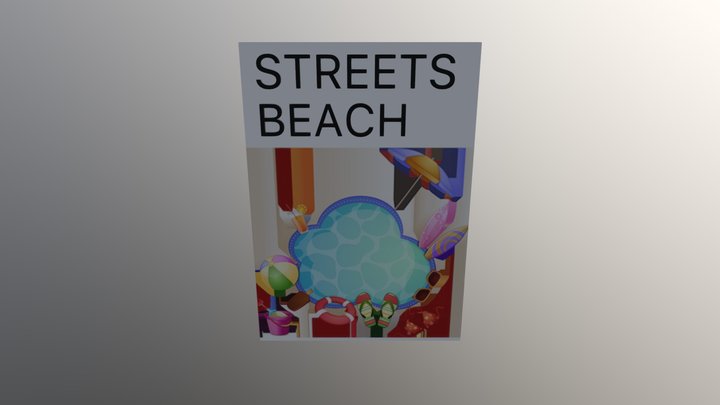 BEACH BRISBANE 3D Model