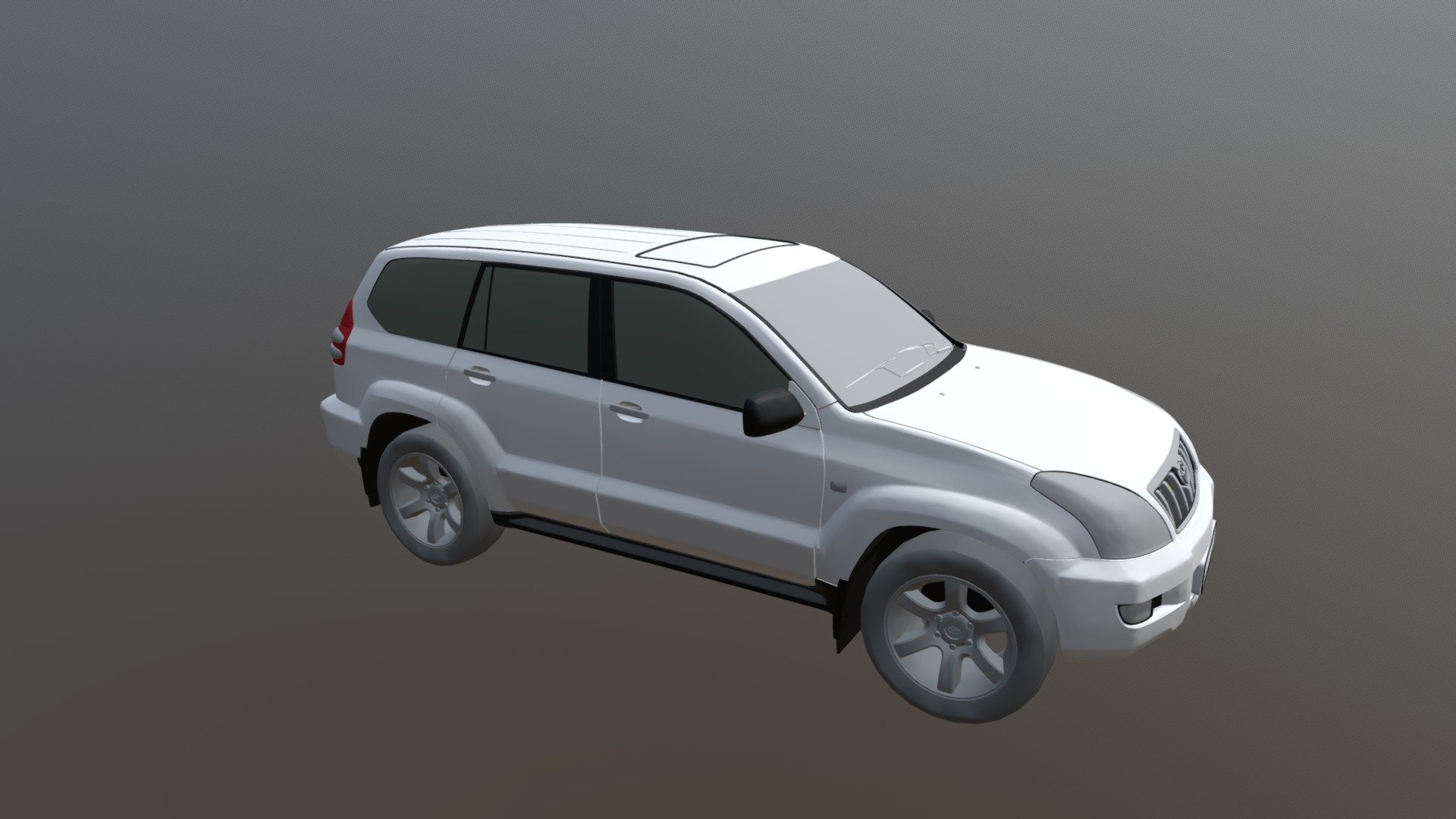 Toyota prado 3d model