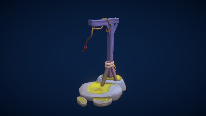 Gallows 3D Model