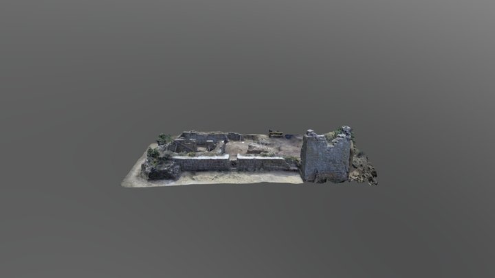 Medieval Castle 3D Model