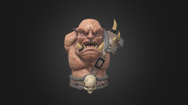 Orco Humano 3D Model