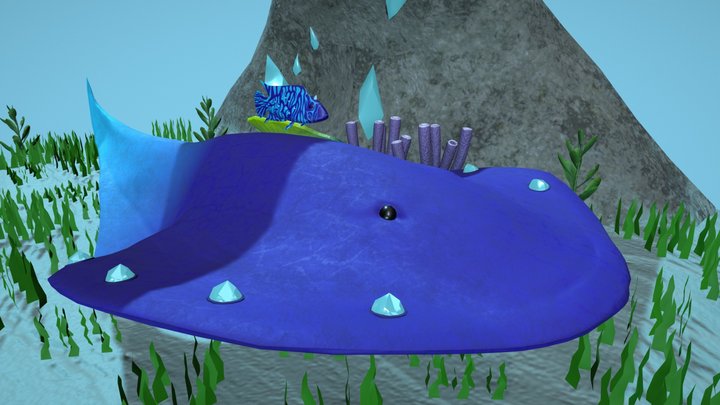 Underwater Scene 3D Model