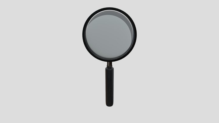Magnifying Glass 3D Model