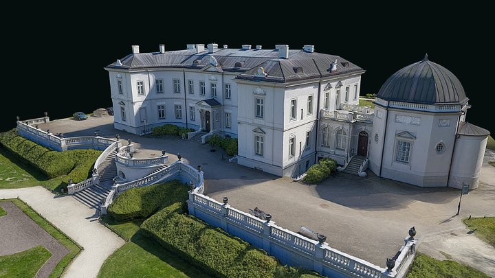 Tiškevičiai Palace. Palanga. Lithuania 3D Model