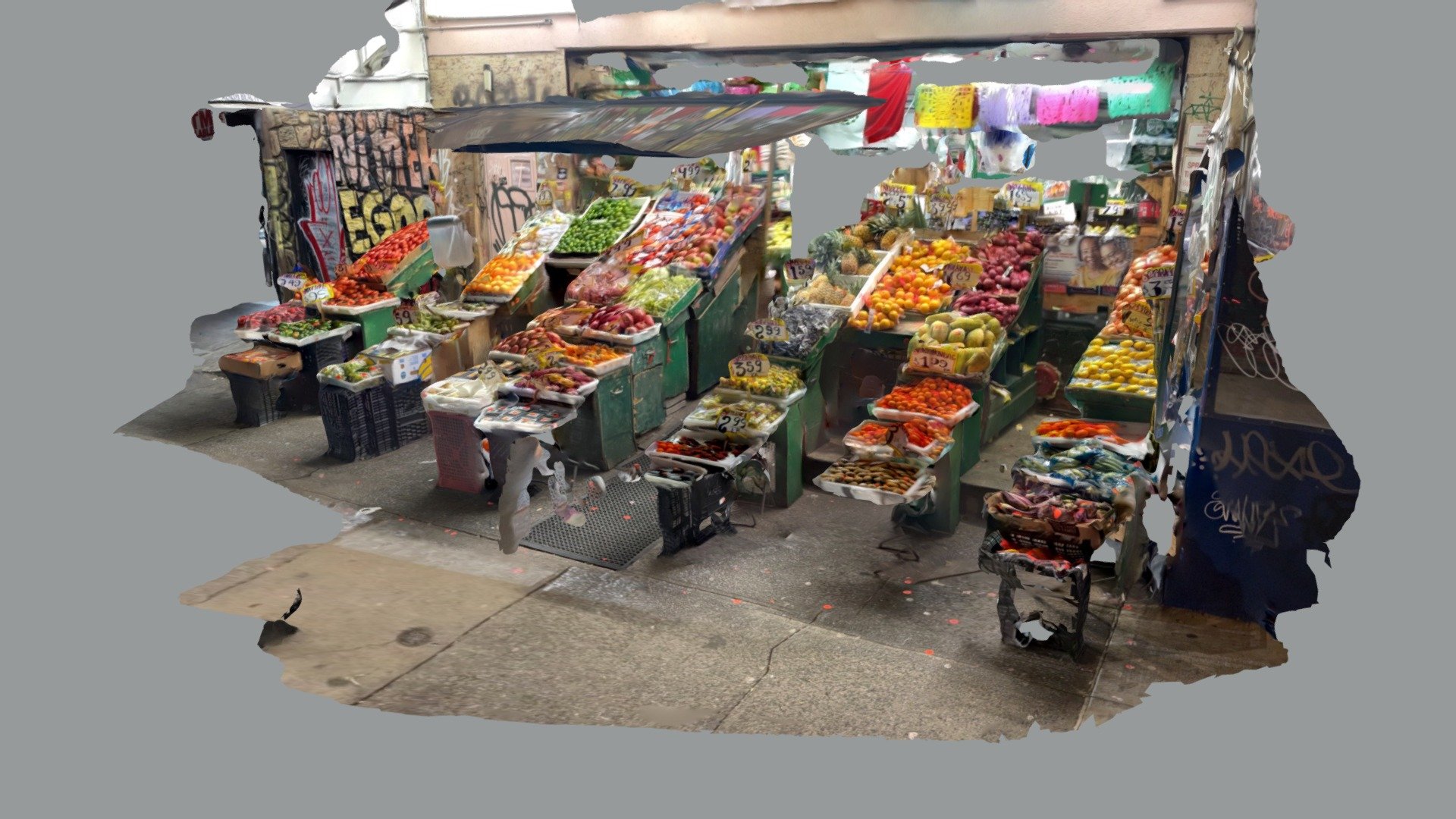 Cauldron bros. Grocery — Sketchfab embed 3D viewer
