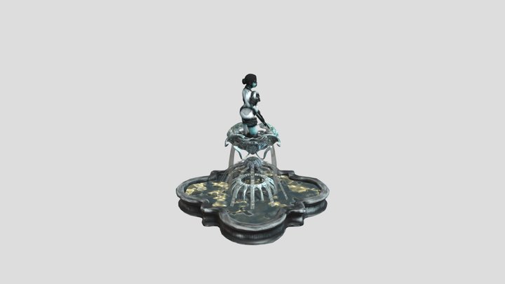 Soto Fountain 3D Model
