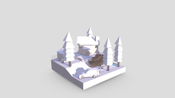 DAE Update chosen Diorama and House 3D Model