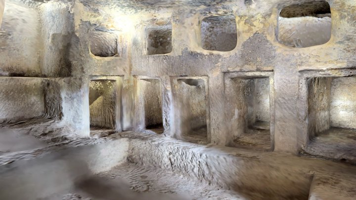 Byzantine period grave Israel 3D Model
